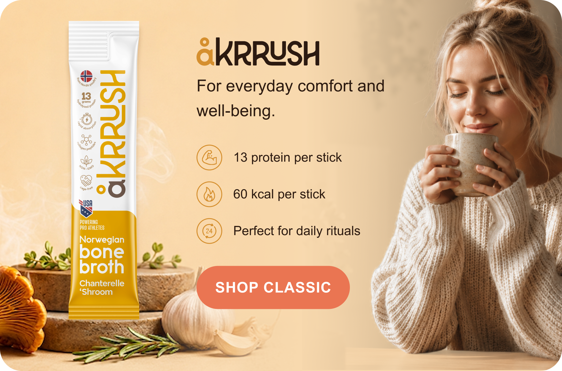 åKrrush Classic — For everyday comfort and well-being